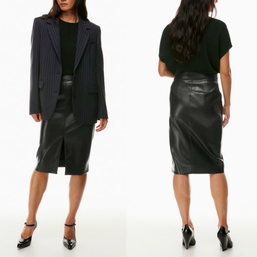 Babaton Pegu Skirt Black Skirt Size 4